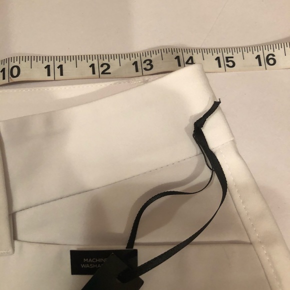 NWT WHBM white straight crop pants size 2 - Picture 6 of 9